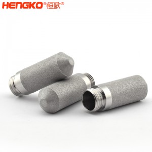 恒歌溫濕度傳感器錐形探頭保護罩_316L不銹鋼探頭外殼防水防塵農(nóng)業(yè)土壤用