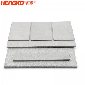 廠家直銷316不銹鋼粉末燒結濾板高強度耐高溫耐腐蝕，化工制藥過濾不銹鋼過濾器