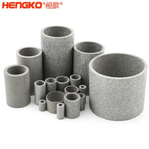 廠家直銷不銹鋼316L粉末微顆粒濾筒,耐高溫防塵不銹鋼金屬燒結濾筒濾芯