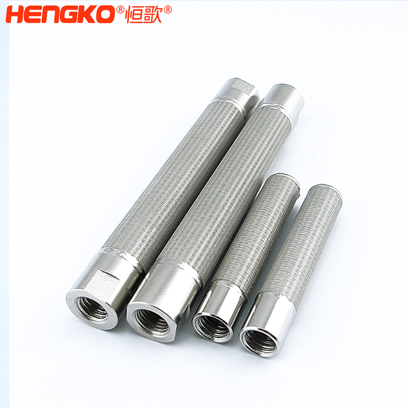 廠家0.2-120μm多孔燒結不銹鋼網濾芯_不銹鋼燒結網濾芯用于排污處理和制藥過濾 Featured Image