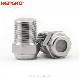 恒歌外螺紋放氣孔板閥門(mén)放氣塞內(nèi)嵌不銹鋼濾片