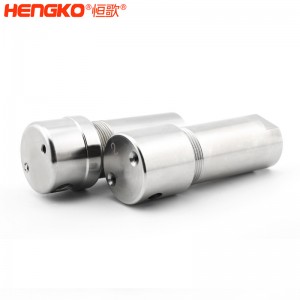 廠家生產(chǎn)不銹鋼粉末燒結(jié)壓縮空氣過(guò)濾器,耐熱抗壓金屬冶金濾芯可按需定制