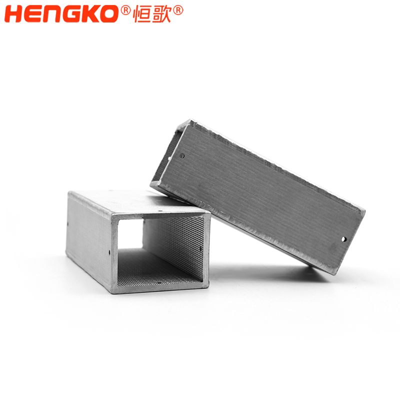 不銹鋼矩形燒結(jié)外殼過濾器孔隙均勻高效精準(zhǔn)過濾用于檢測樣本氣體化學(xué)物質(zhì) Featured Image